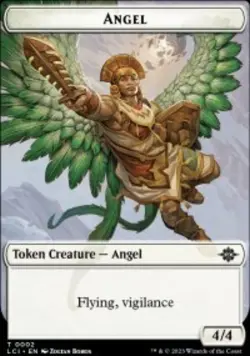 Angel Token The Lost Caverns of Ixalan Tokens (TLCI) 2 MTG Regular - Image 1