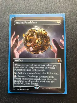 Vexing Puzzlebox (Borderless) Commander Legends Lightly Played MTG - Image 1