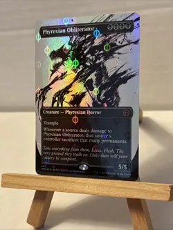 Phyrexian Obliterator (Showcase) (Step-and-Compleat Foil) Phyrexia: All Will Be - Image 2