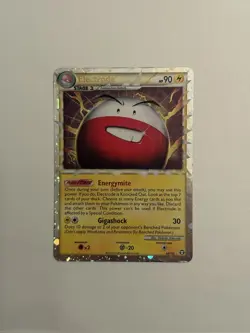 Pokemon Electrode (Prime) 93/102 Triumphant Holo LP - Image 1