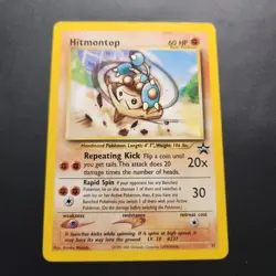 Hitmontop #37 - 2001 Black Star Promo Non-Holo Rare - Pokemon TCG - NM - Image 1