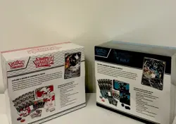 Pokemon S&V Black Bolt & White Flare - Pokemon Center ETB Set (2 ETBs) - Sealed - Image 2
