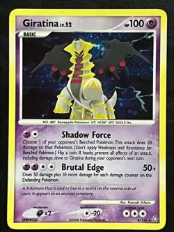 Pokemon Giratina Holo - Legends Awakened - 4/146 NM - Image 1