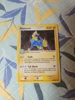 2005 Pokemon EX Emerald Manectric Holo #7/106 - Image 1