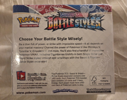Pokemon TCG Sworld & Shield Battle Styles Booster Box Factory Sealed - Image 2