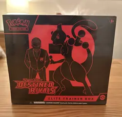 Pokemon Destined Rivals Elite Trainer Box ETB - SEALED BRAND NEW - Image 1