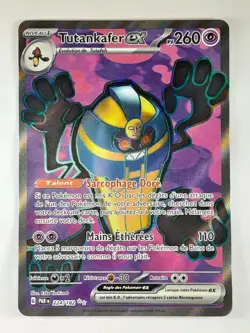 Carte TUTANKAFER EX 224/182 Pokemon Faille Paradoxe Full Art Neuve FR EV04 (475) - Image 1