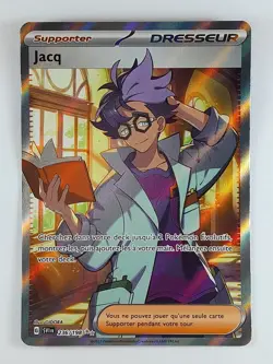 Carte Dresseur JACQ 236/198 Pokemon Ecarlate et Violet Neuve EV01 FR (499) - Image 1