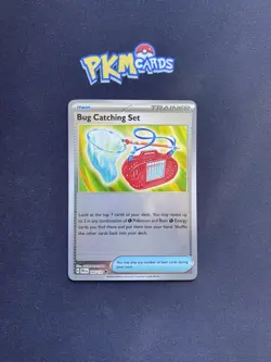 Pokemon TCG Bug Catching Set Prismatic Evolution 102/131 Pokeball LP. - Image 1