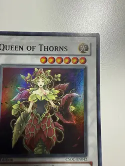 Queen of Thorns - CSOC-EN042 - Super Rare Yugioh - 1st Edition - Image 4