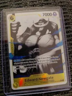 One Piece TCG CCG Foil Alternative Art Ace, Sabo, Newgate, Juno, And Vista - Image 4
