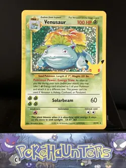 Pokemon Card Venusaur 15/102 25th Anniversary Celebrations NM - Image 1