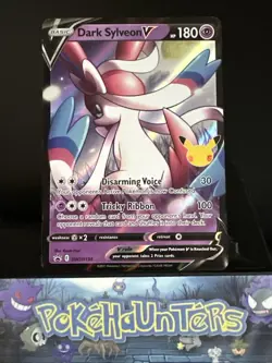 Pokemon Card Dark Sylveon V SWSH134 Celebrations Ultra Rare Holo NM - Image 1
