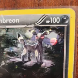 Pokemon TCG Umbreon Black Star Promos Holo Card XY96 HP maybe psa 1 - Image 1
