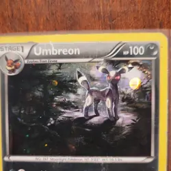 Pokemon TCG Umbreon Black Star Promos Holo Card XY96 HP maybe psa 1 - Image 4