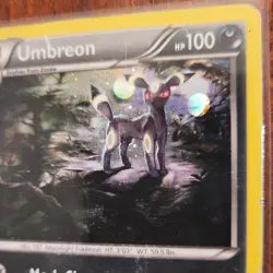 Pokemon TCG Umbreon Black Star Promos Holo Card XY96 HP maybe psa 1 - Image 5
