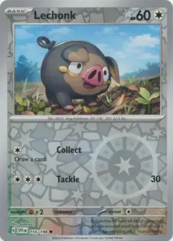 Lechonk 155/198 Reverse Holo | Scarlet & Violet | Pokemon Card - Image 1