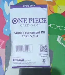 One Piece Card Game Store Tournament Kit 2025 Vol 3 English Sealed - Image 1