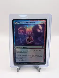 Abandon Attachments [Foil] #205 Magic Avatar: The Last Airbender - Image 1