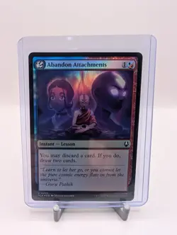 Abandon Attachments [Foil] #205 Magic Avatar: The Last Airbender - Image 1