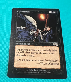 Oppression - Urza's Saga - MTG - Magic the Gathering - Image 1