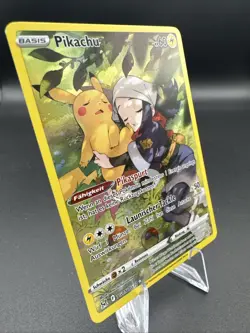 Pikachu TG05/TG30 Holo Art Rare Pokemon TCG Lost Origin LOR 2022 NM Deutsch - Image 3
