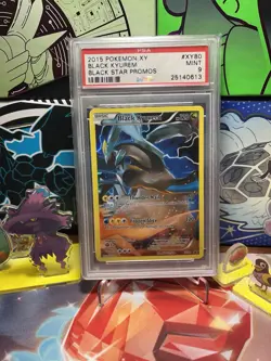 Pokemon TCG - Black Star Promo Black Kyurem XY80 PSA 9 - Image 1