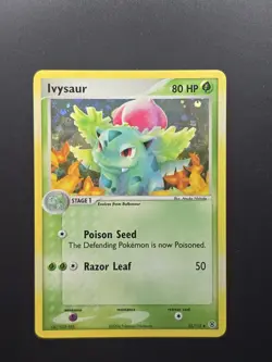 Pokemon Ivysaur 35/112 FireRed & LeafGreen Reverse Holo LP++ - Image 1