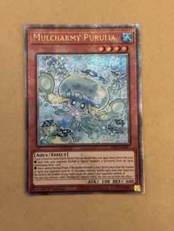 Mulcharmy Purulia INFO-EN027 Quarter Century Secret Rare YuGiOh! NM - Image 1