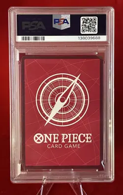 Shanks OP09-001 Alt Art Leader ST23 Starter Deck Foil Holo One Piece PSA 10 GEM - Image 2