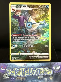 Pokemon Card Vaporeon TG02/TG30 Brilliant Stars Full Art Rare NM - Image 1