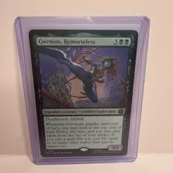Gwenom Remorseless Foil - N/M - Marvel Spider Man - MTG Magic The Gathering Card - Image 1