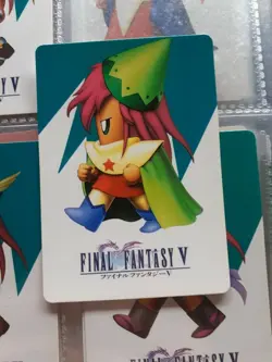 final fantasy v sd trading card n 55 - Image 1