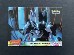 Mechanical Mewtwo Pokemon Topps 2000 Mewtwo Strikes Back Black Logo Card - Image 1