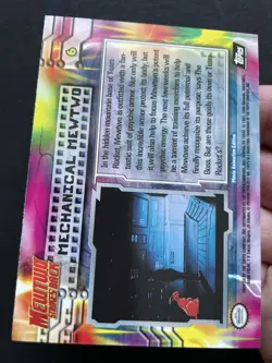 Mechanical Mewtwo Pokemon Topps 2000 Mewtwo Strikes Back Black Logo Card - Image 3