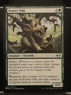 Scurry Oak Modern Horizons 2 NM MTG The List Mystery Booster - Image 1
