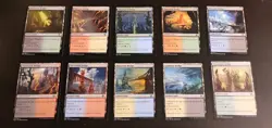10x Artifact Land Mordern Horizons 2 Card Lot / Used / MTG - Image 1