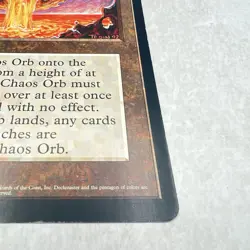 Magic The Gathering MTG Chaos Orb Oversized Jumbo Promo Card 6X9 - Image 3