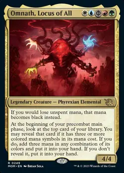 1 x Omnath, Locus of All - Foil - March of the Machine - NM-Mint - MTG - Image 1