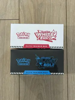 Set of Pokemon Scarlet & Violet Black Bolt & White Flare ETB New & Sealed 🔥 - Image 4