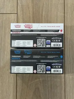 Set of Pokemon Scarlet & Violet Black Bolt & White Flare ETB New & Sealed 🔥 - Image 5