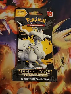 Pokemon Black And White Legendary Treasures Sleeved Pack - Image 1