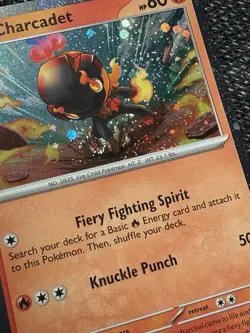 Charcadet 026/182 *NICE SWIRL* Paradox Rift Cosmos Holo Promo Pokemon TCG NM/M - Image 1