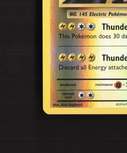 Zapdos 42/108 Evolutions Reverse Holo Rare Pokemon Card LP - Image 5