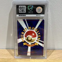 Charizard Reverse Holo Neo Premium File 2 JPN ACE 6 Graded Vintage Pokemon Card - Image 2