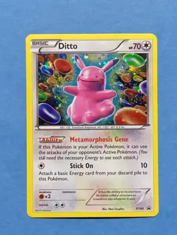 Pokemon Holo Black Star Promo Ditto- XY40 - VLP - Image 1