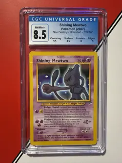 Pokemon TCG Shining Mewtwo Neo Destiny 109/105 GRADED 8.5 CGC - Image 1