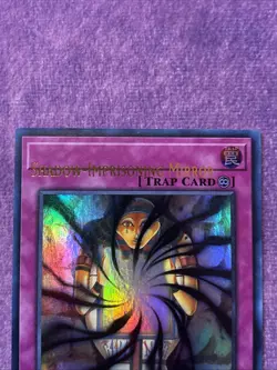 1x YuGiOh! Shadow Imprisoning Mirror MAMA - Error Misprint Name Shift NM Ultra - Image 2