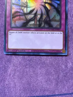 1x YuGiOh! Shadow Imprisoning Mirror MAMA - Error Misprint Name Shift NM Ultra - Image 3
