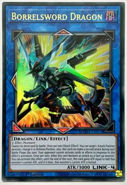 MAMA-EN072 Borrelsword Dragon - Ultra Rare 1st Edition Near Mint YuGiOh Card - Image 1